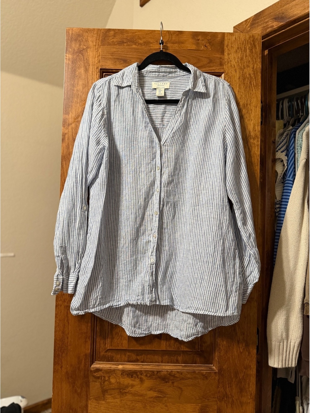 Calypso St. Barth stripped long sleeve